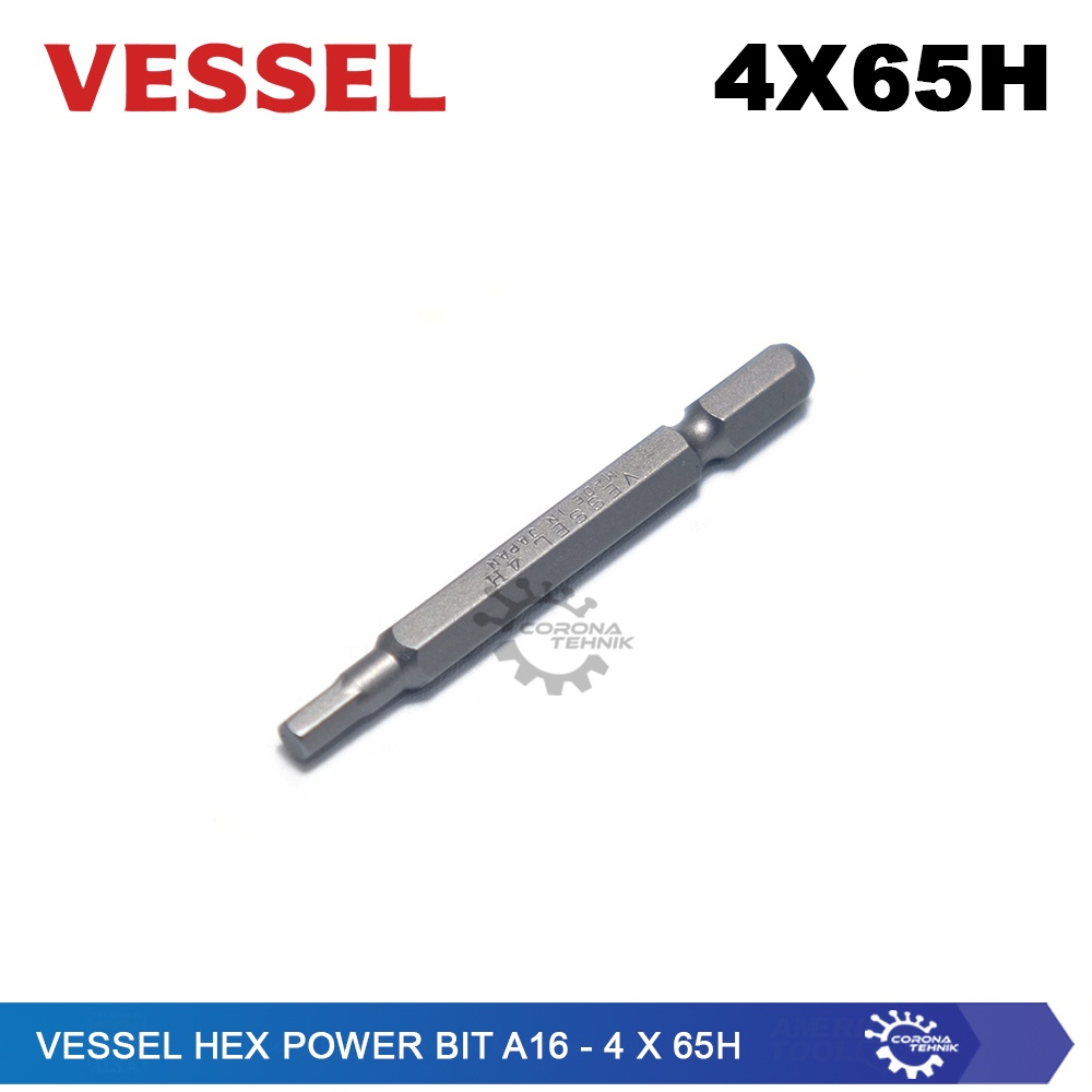 Mata Hexagonal - Made in Japan - Vessel Hex Power Bit A16