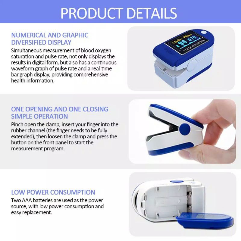 HOKKITERUS21⭐⭐⭐⭐⭐ COD OXIMETER TES OKSIGEN DALAM TUBUH