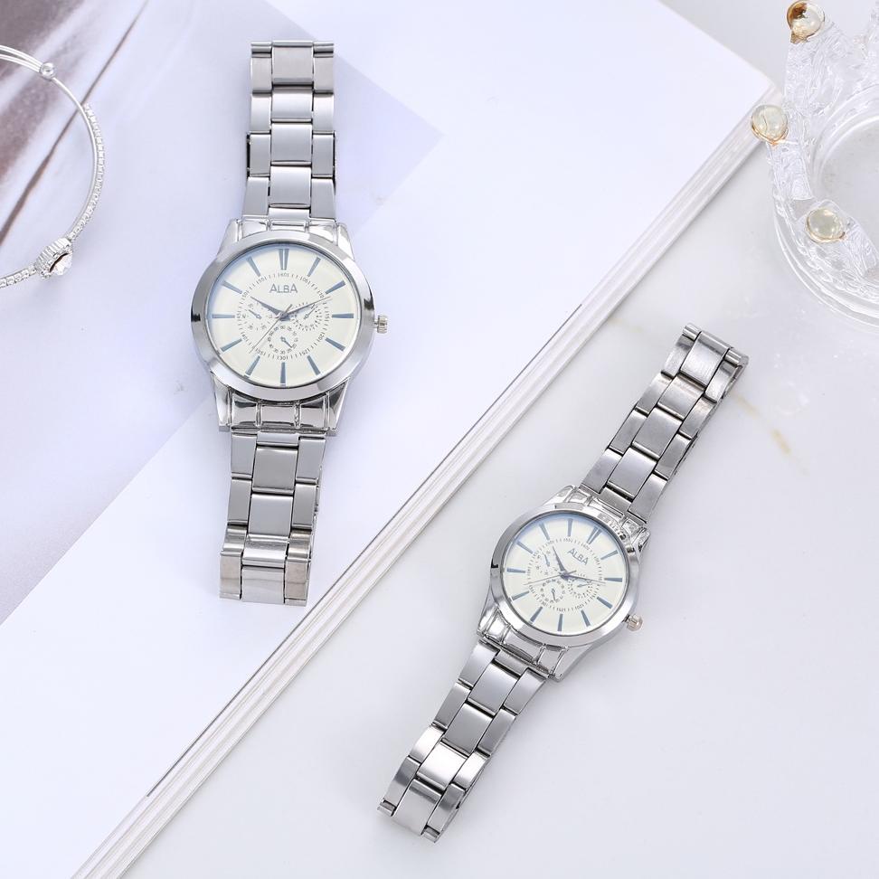 JAM TANGAN COUPLE MURAH JAM TANGAN PASIR MAGNET DIGITAL FASHION C69 [MV. 878784]