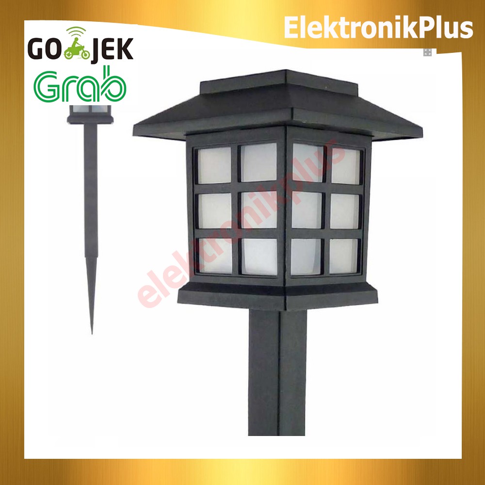 Dekorasi Outdoor: Lampu Perkarangan Taman LED Energi Solar TaffLED