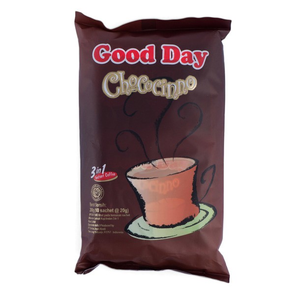 

GOOD DAY Chococinno 20g x 10 Sac - Kopi Chococino Isi 10 Saset