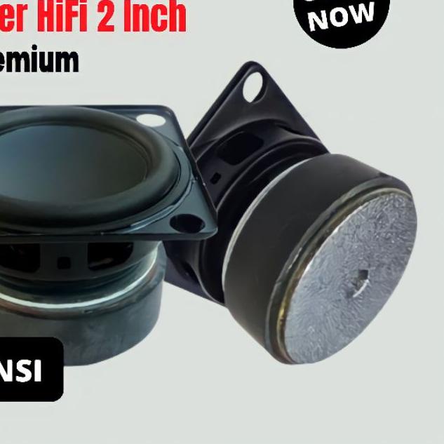 ✧ Speaker spiker speker 2 inch new asoka full range bass woofer hifi 12 watt 12w 8 ohm audio murah ➶