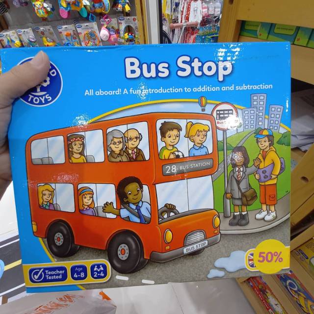 Orchard Toys Bus Stop
Learn addition and substraction Math