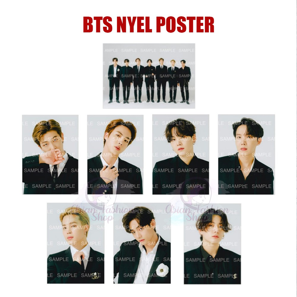 BTS Poster New Year Eve's Live NYEL 2021 [READYSTOCK]