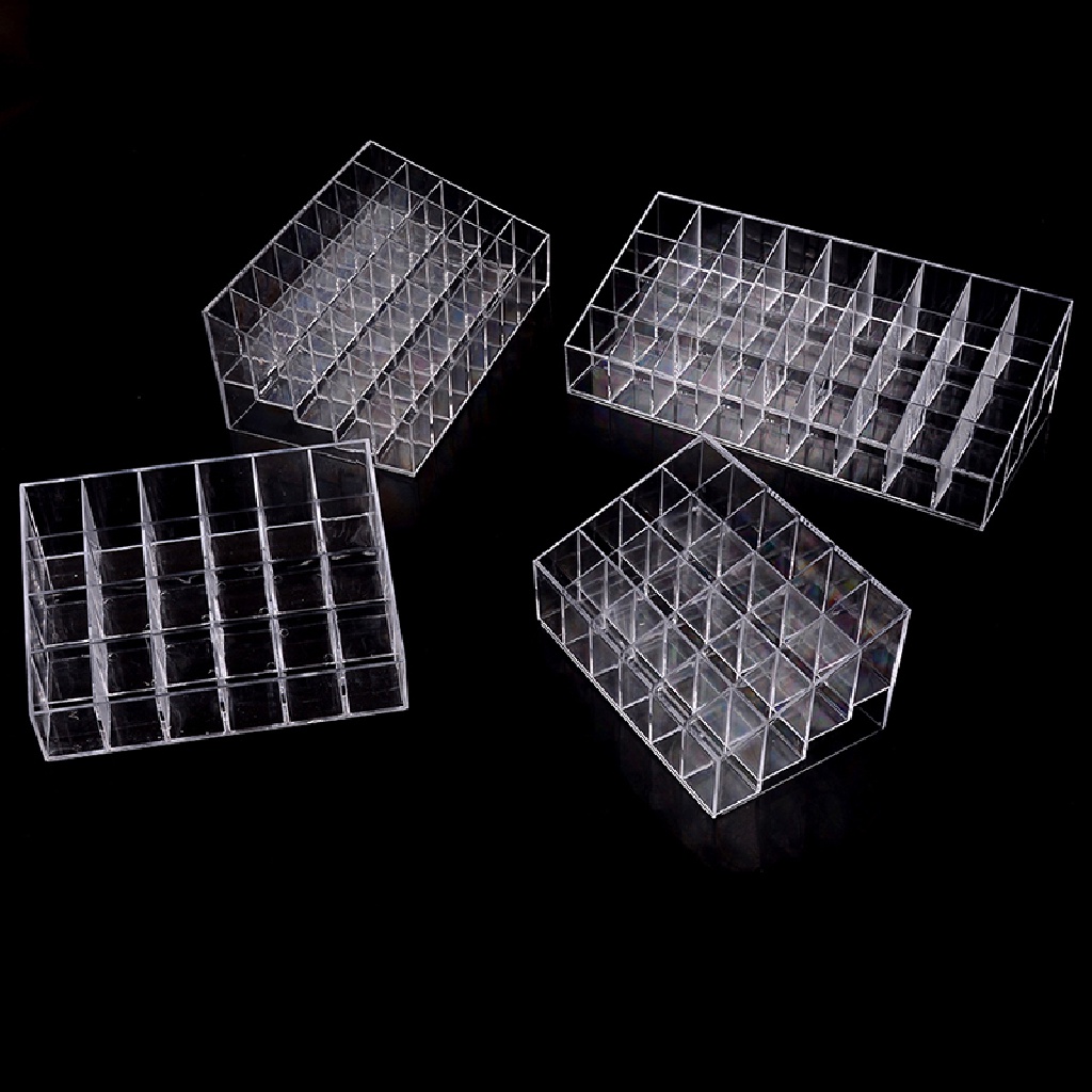 [OOID] 24/36/40 Lipstick Holder Display Stand Cosmetic Organizer Makeup Case Acrylic ID