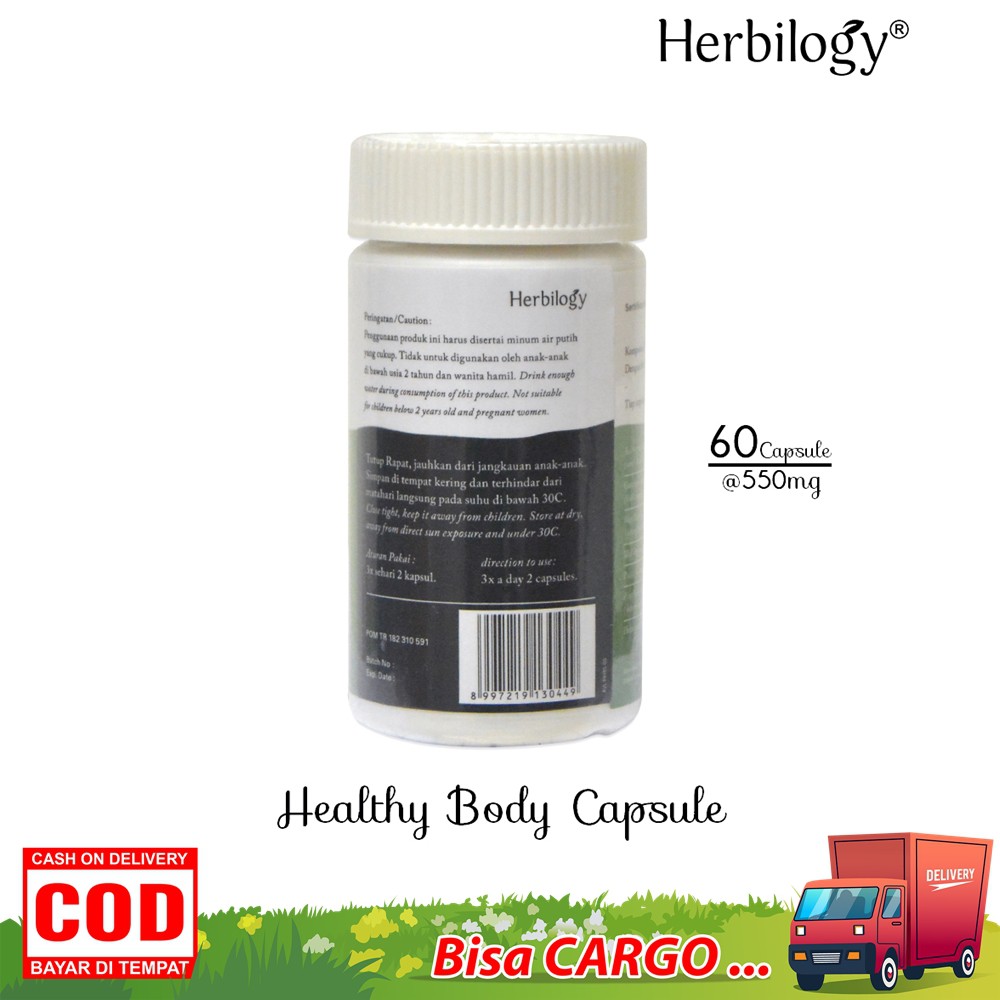 Herbilogy Healthy Body Capsule (isi 60) For Immune Booster