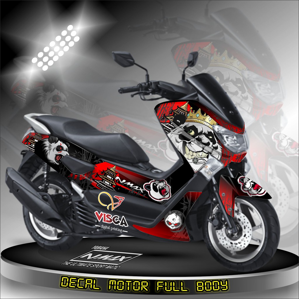 Decal Nmax Old Decal Nmax Full Body Dekal Nmax Stiker Nmax Full Body Panda