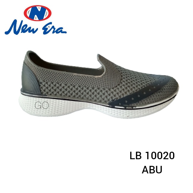 BB NEW ERA LB 10020 Sepatu Slip On Wanita Karet Terbaru Original Murah