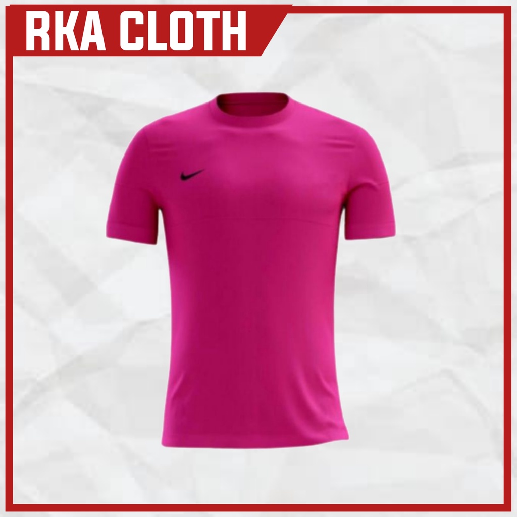 BAJU KAOS FUTSAL POLOS DRIFIT PINK SPORT MURAH PREMIUM RUNING JERSEY