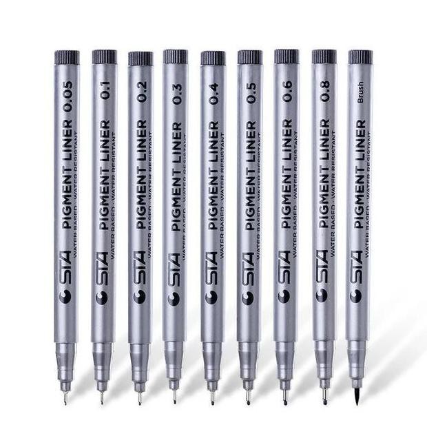 

Promo Awal tahun STA pigment liner (drawing pen) - 0.05 Diskon