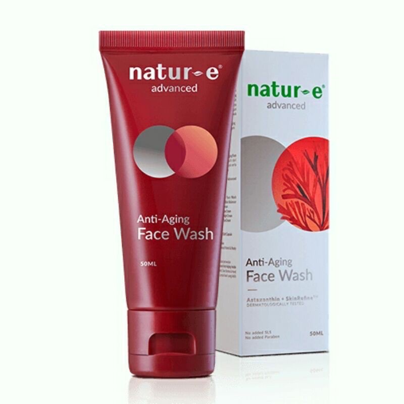 &lt;uo&gt; natur e face wash advance - sabun wajah natur e advance anti aging