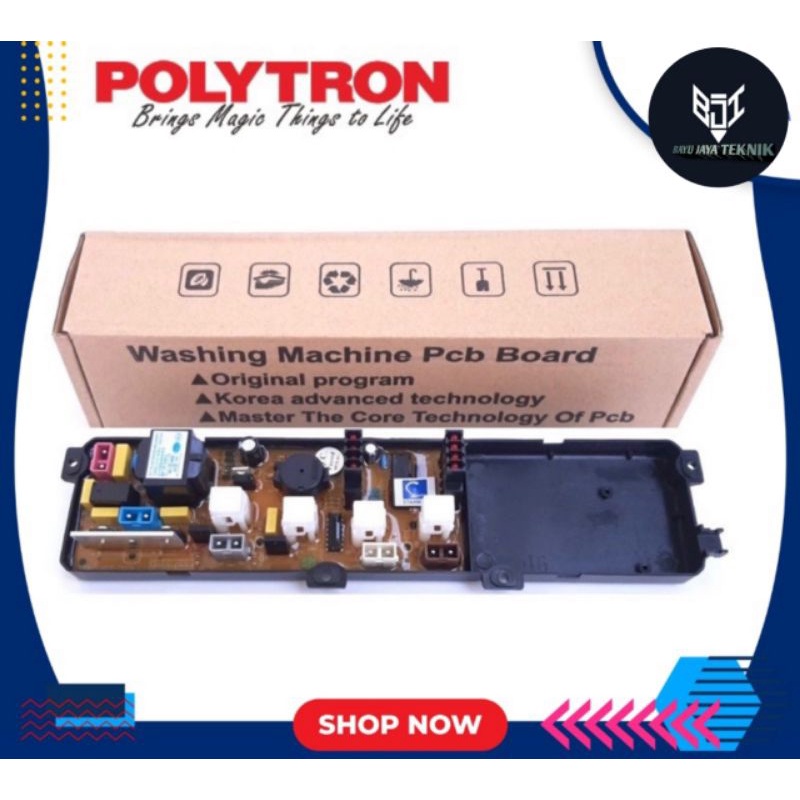 MODUL - PCB MESIN CUCI POLYTRON Top Loading Original | PAW-7005 PAW-8005