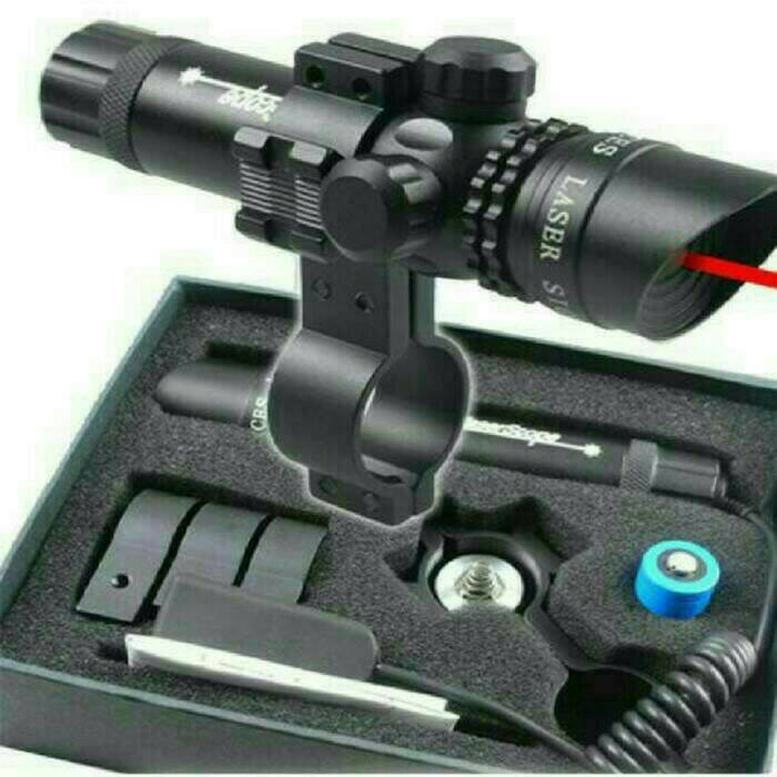 LASER SCOPE GREEN/RED LASER SENAPAN