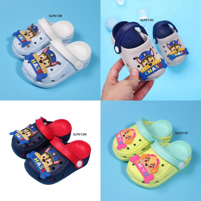 Sandal Crocs anak anak import,  Sandal karet import lucu motif animal