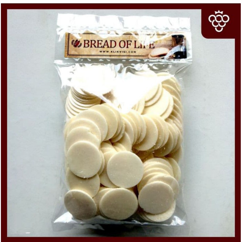 

Roti Perjamuan Kudus / Hosti 'Bread of Life' 50 gram