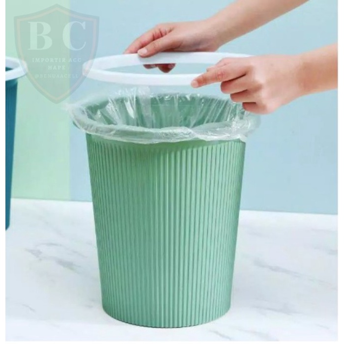 TONG SAMPAH PORTABLE DENGAN TEMPAT KANTONG PLASTIK SAMPAH REFIIL