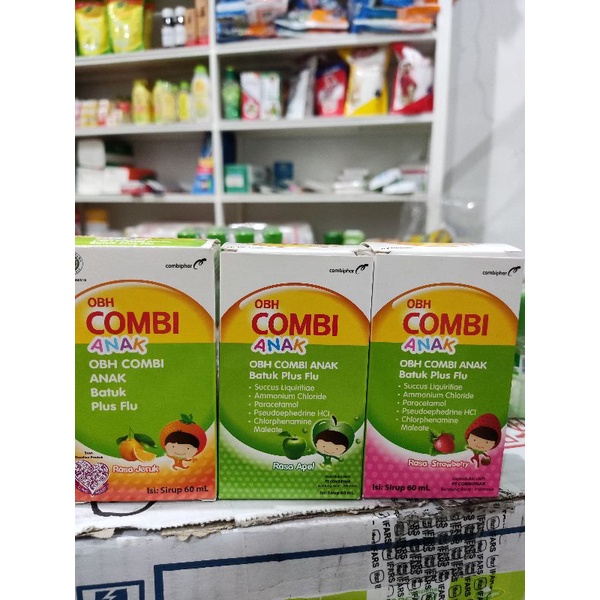 OBH combi anak obat sirup batuk dan flu 60ml