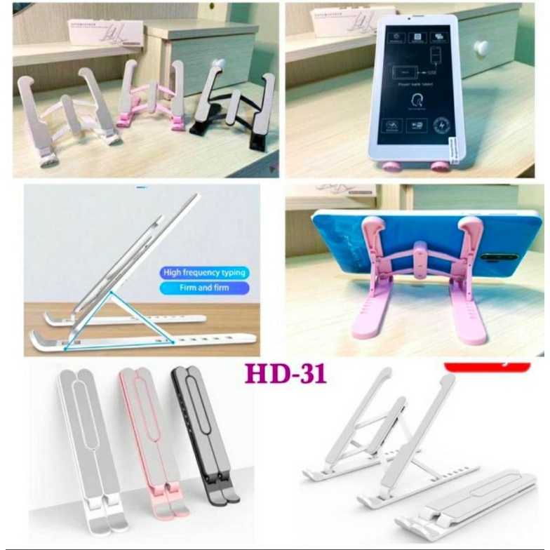 Holder Phone Folding Stand HP HD-31 Dudukan Hanphone Tablet