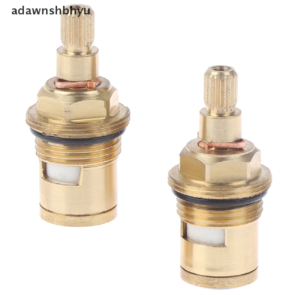 Adawnshbhyu 2Pcs 1per2 &quot;Anti Keran cartridge valve Keramik disc gland quarter turn 20tooth