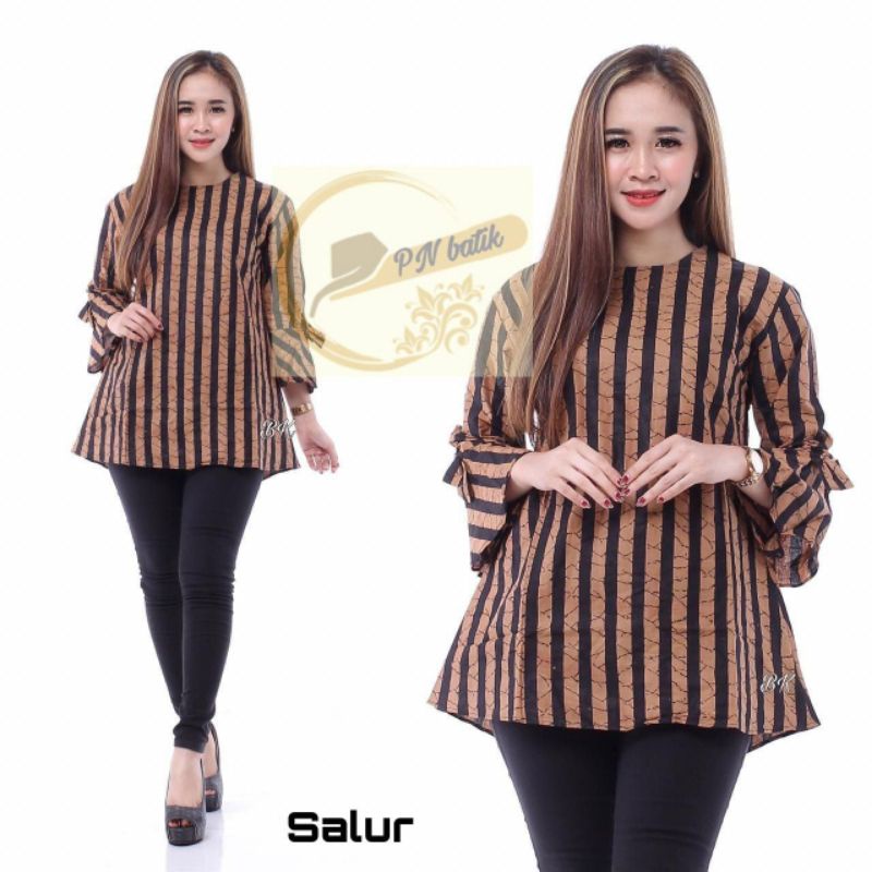 06 atasan batik Dolby dobby dobbi dolbi tenun batik sogan lurik ak-3