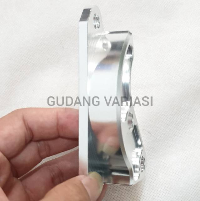 Breket Bracket kaliper BRECMB0 Big Pot 4 piston yamaha Mio soul fino xeon