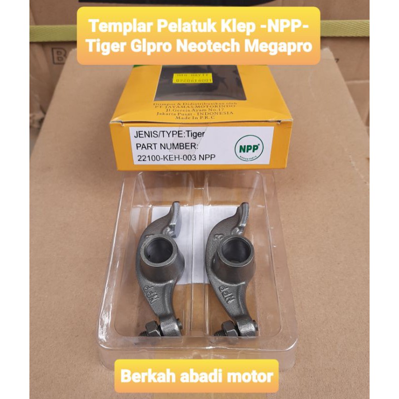 Templar Set Pelatuk Klep Tiger GL Pro Neotech GL 125 Megapro Ori Asli NPP | Rocker Arm Piano Platuk