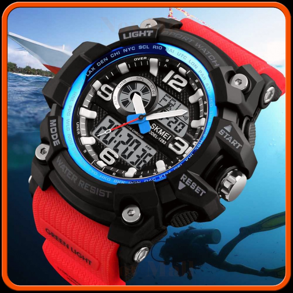 SKMEI Jam Tangan Digital Analog Pria - 1283