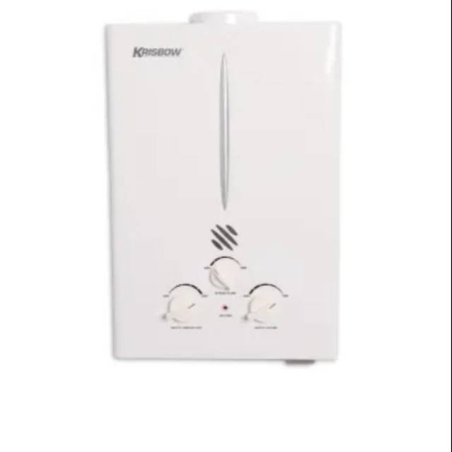 ORIGINAL Krisbow BERGARANSI water heater gas pemanas air shower kamar mandi