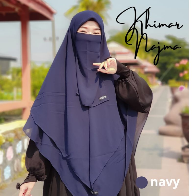 KHIMAR NAJMA/JILBAB WARNA/KHIMAR SYAR'I/JILBAB/KHIMAR