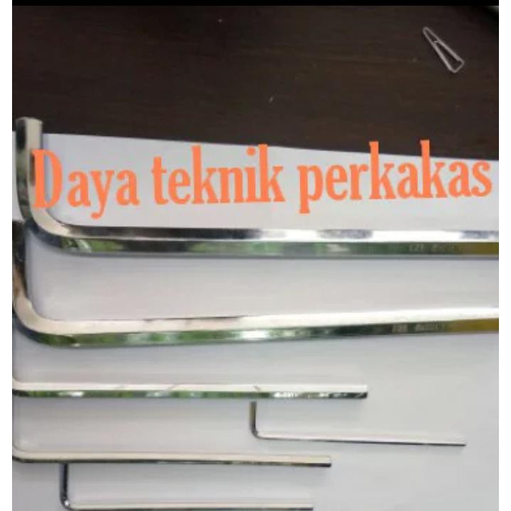 BERKUALITAS KUNCI L LONG TEKIRO 5MM - KUNCI L TEKIRO 5 MM BAGUS