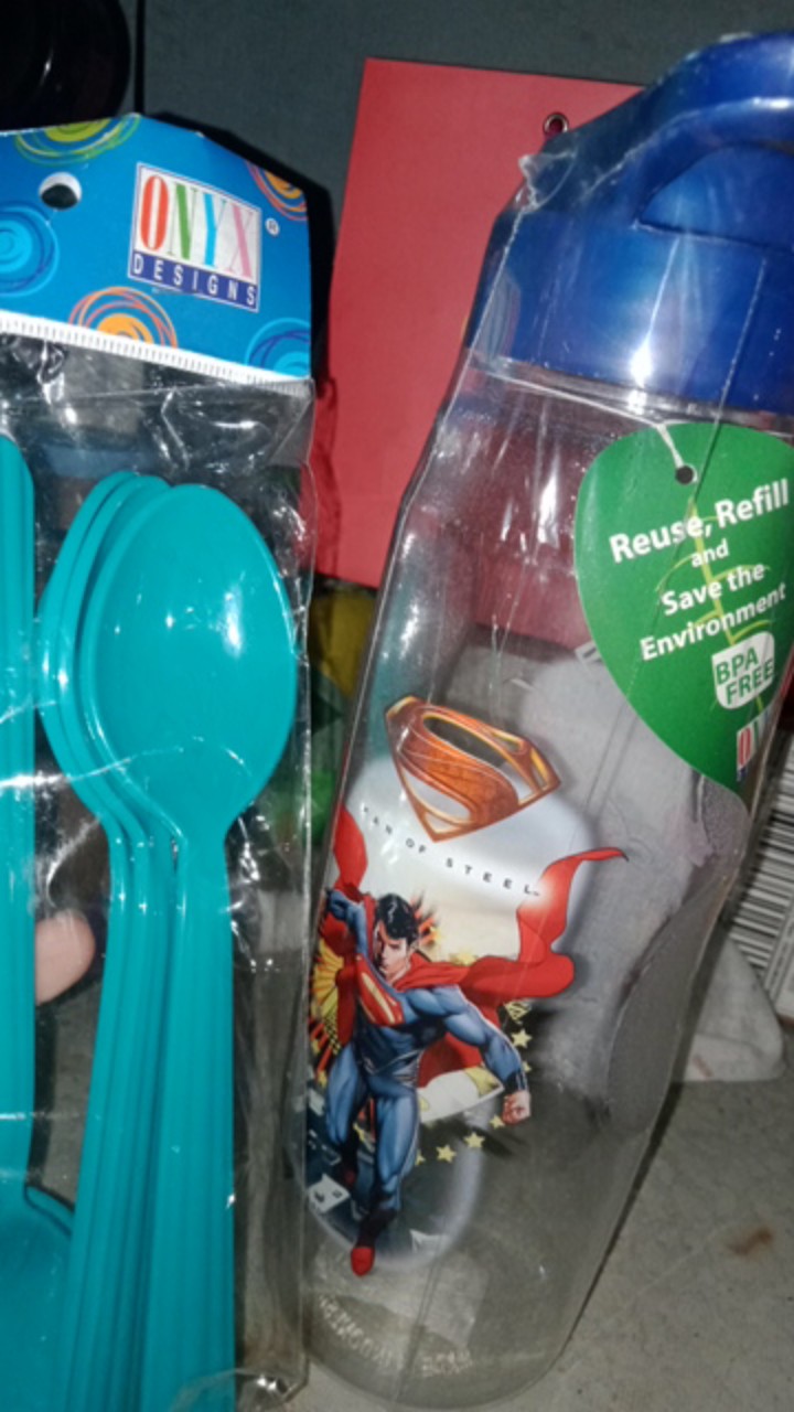 Onyx Superman Botol Minum / Refresh Water Bottle 800 Ml (aab03-smn01)