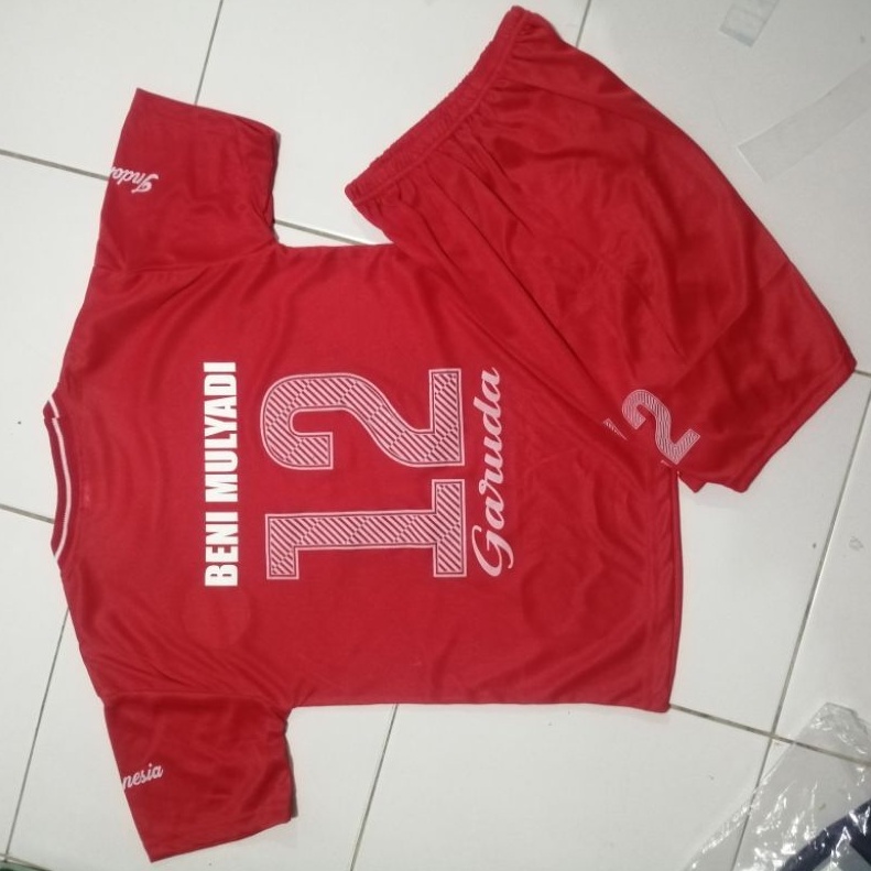 GRATIS SABLON NAMA/BISA COD/BAYAR DI TEMPAT/ BAJU JERSEY SEPAK BOLA TIMNAS ANAK LAKI 2-13THN/ BAJU JERSEY TERBARU 2022 P. ARHAN/ TERLARIS /TERBARU