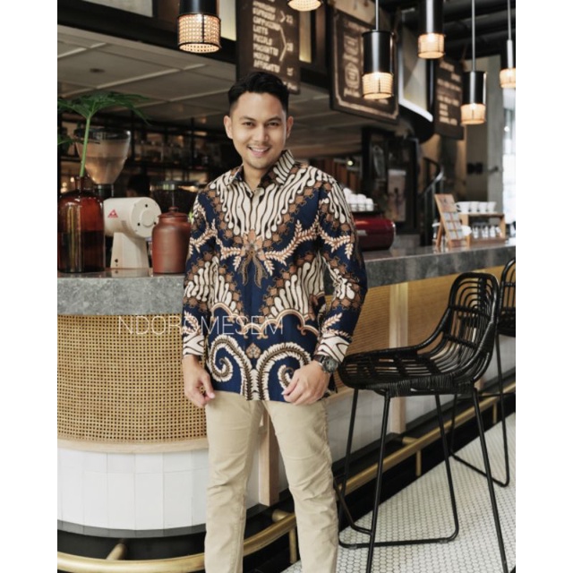 BATIK NDOROMESEM PITO JIWO NAVY PRABU KATUN HALUS FURING