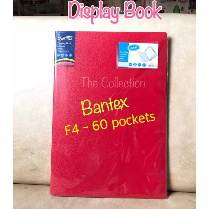 

✨ BISA COD ✨ 60 pocket F4 Display Book 3187xx Bantex Clear Holder Folio ATK0686BX TERPERCAYA