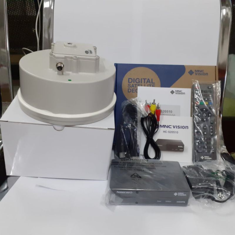 Dekoder MNC Vision Jawara Vision tipe Nagra + LNB