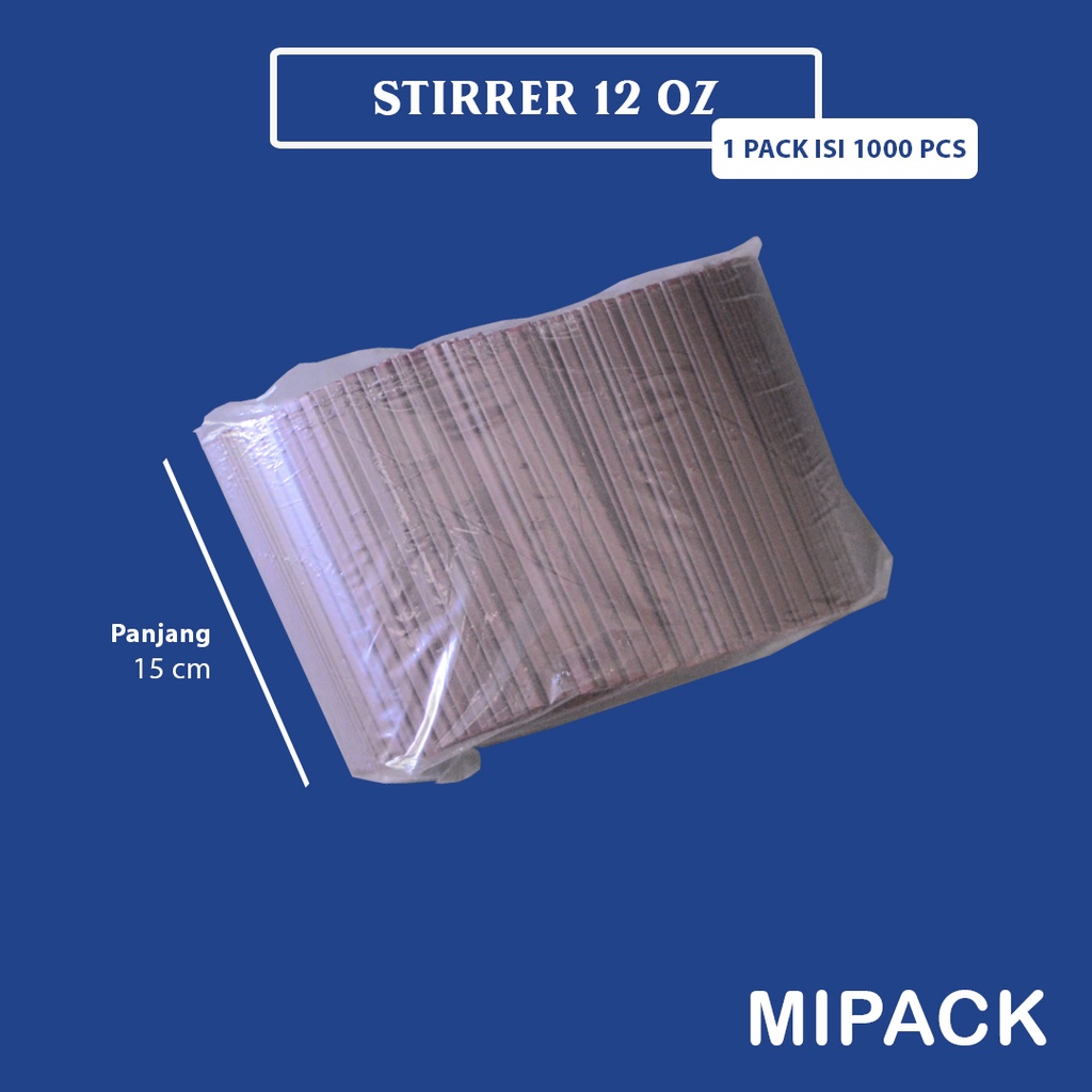 Stirrer Cup 12 OZ | Pengaduk Minuman Panas