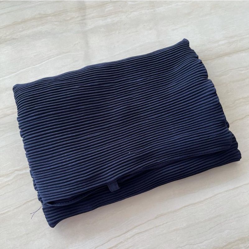 NAMIRA HIJAB/Bergo Maryam Plisket Lidi-navy