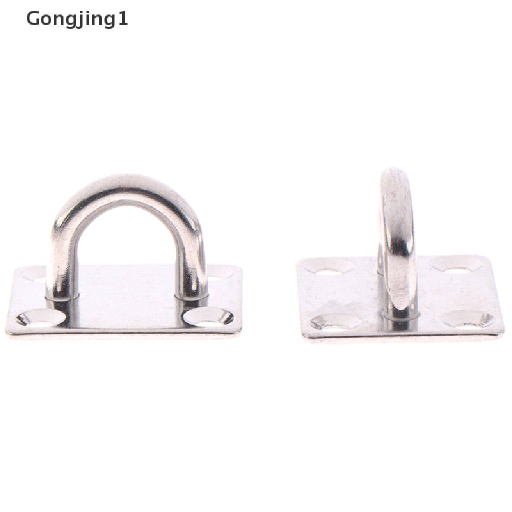 Gongjing1 2 Set Kait Bentuk U Multifungsi Bahan Stainless Steel