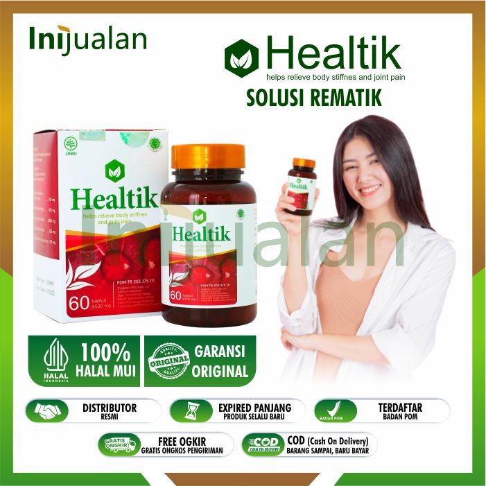 HEALTIK OBAT HERBAL ASAM URAT DAN REMATIK