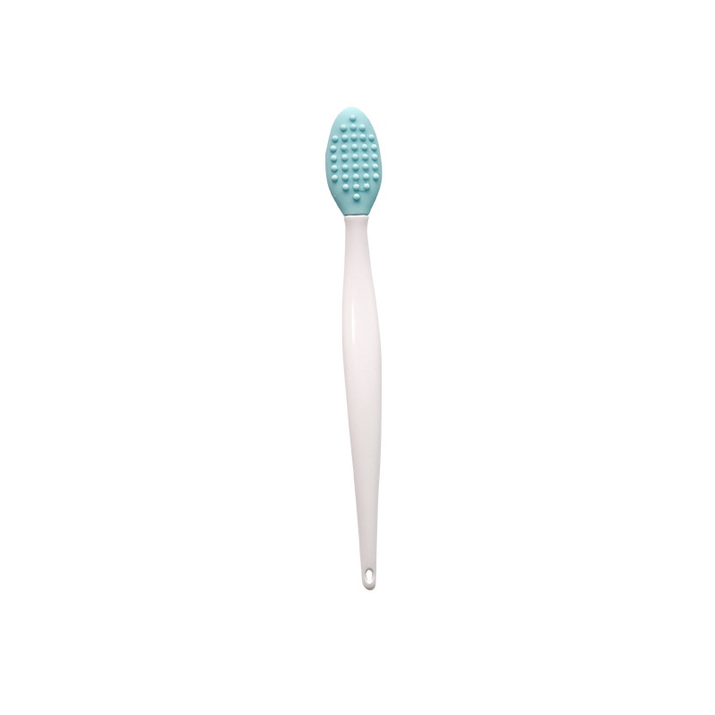 [1PC Random Color Double-sided Soft Silicone Exfoliating Nose Brush] [Beauty Skin Care Wash Face Silicone Brush ][Make up Tools]