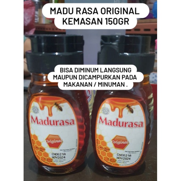 

150G MADURASA ORIGINAL MADU HONEY HALAL 150GR
