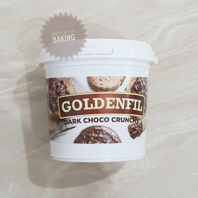 

^%^%^%^%] Goldenfill Dark Choco Crunchy 1 kg