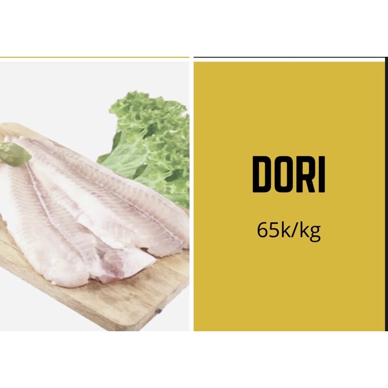 

Ikan Dori / Dory Fillet premium product 1 kg
