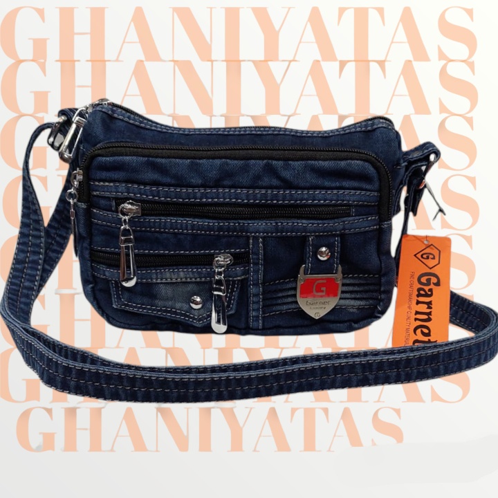 tas wanita selempang panjang mini garnet original levis