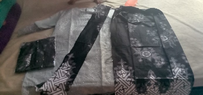 Couple New Akita ---- Couple Danilla Brokat Tille-modern Batik Couple Sarimbit Brokat