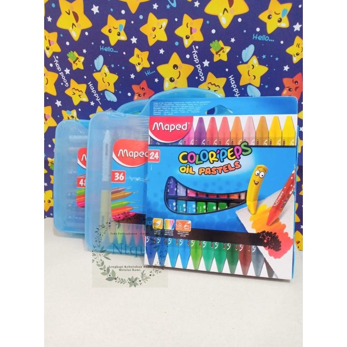 

Crayon Maped Colorpeps Oil Pastel