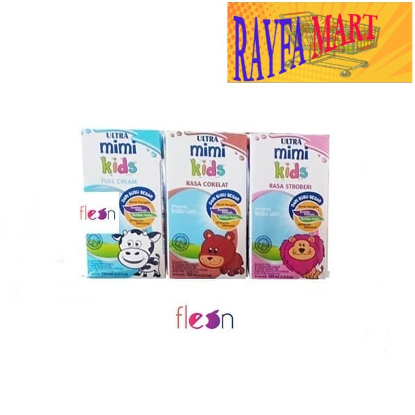 

Ultra Mimi UHT 125 ml Susu Anak / Kids Milk - Full Cream