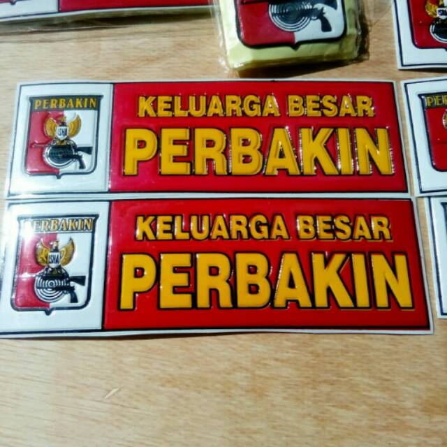 stiker kaca mobil perbakin ukuran jumbo