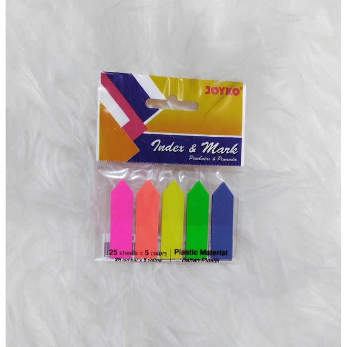 

JOYKO Index & Mark IM-44| Plastic Material 25 sheets x 5 colors