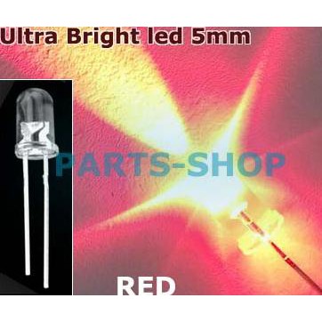 

Led Ultra Bright 5Mm Red Color Water Clear Nyala Merah Prtsp431 Berkualitas